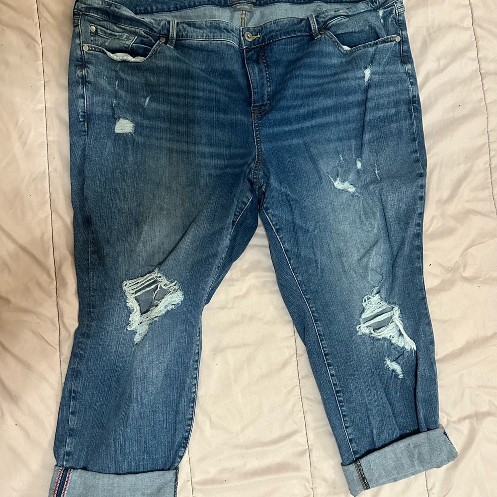 Torrid 28S Boyfriend Straight Vintage Stretch